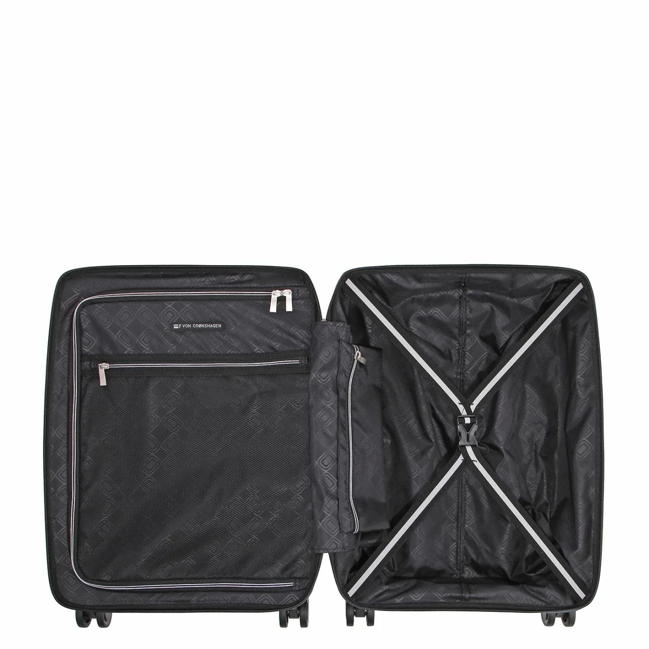 Von Cronshagen Reisetrolley Balto 55cm Navy 10 Von Cronshagen Reisetrolley Balto 55cm Navy – Bild 8