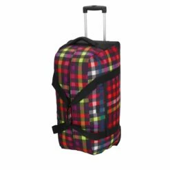KENORADA Reisetasche Mit Rollen Rainbow Duffle L Multicolorcheck -Aufbewahrungstasche Geschäft 0 08647fda25386ad 1280x1280