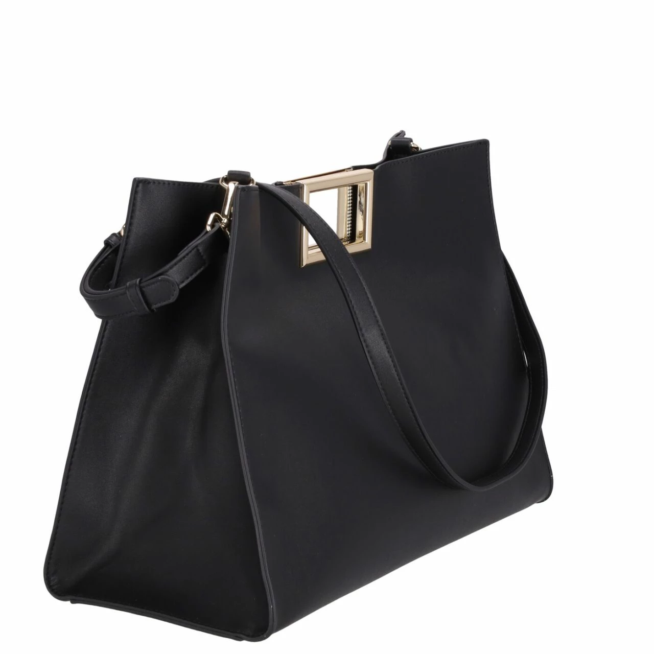 Seidenfelt Manufaktur Shopper Bjerre Black/gold 10 Seidenfelt Manufaktur Shopper Bjerre Black/gold – Bild 8