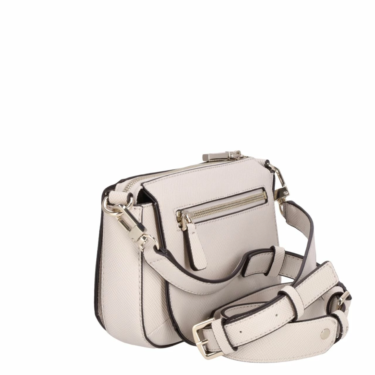 Guess Umhängetasche Brynlee Mini Triple Compt Flap Xbody Stone 10 Guess Umhängetasche Brynlee Mini Triple Compt Flap Xbody Stone – Bild 8