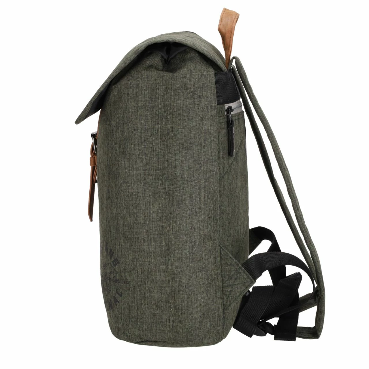 Mustang Rucksack Sevilla Backpack Flap Oliv 10 Mustang Rucksack Sevilla Backpack Flap Oliv – Bild 8