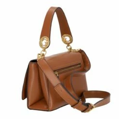 Guess Kurzgriff Tasche Masie Top Handle Flap Cognac -Aufbewahrungstasche Geschäft 0 086567c2c4c1861 1280x1280