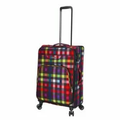 KENORADA Reisetrolley SoftLITE 4w M 67 Cm Multicolorcheck -Aufbewahrungstasche Geschäft 0 086567c5407ec1b 1280x1280