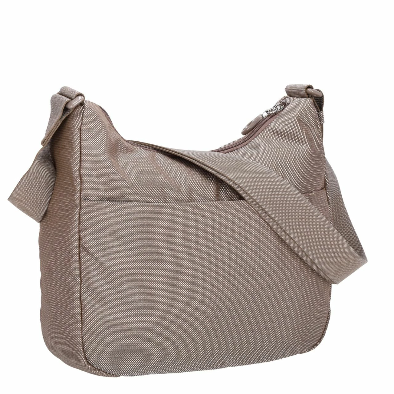 Mandarina Duck Beuteltasche MD20 Hobo Taupe 10 Mandarina Duck Beuteltasche MD20 Hobo Taupe – Bild 8