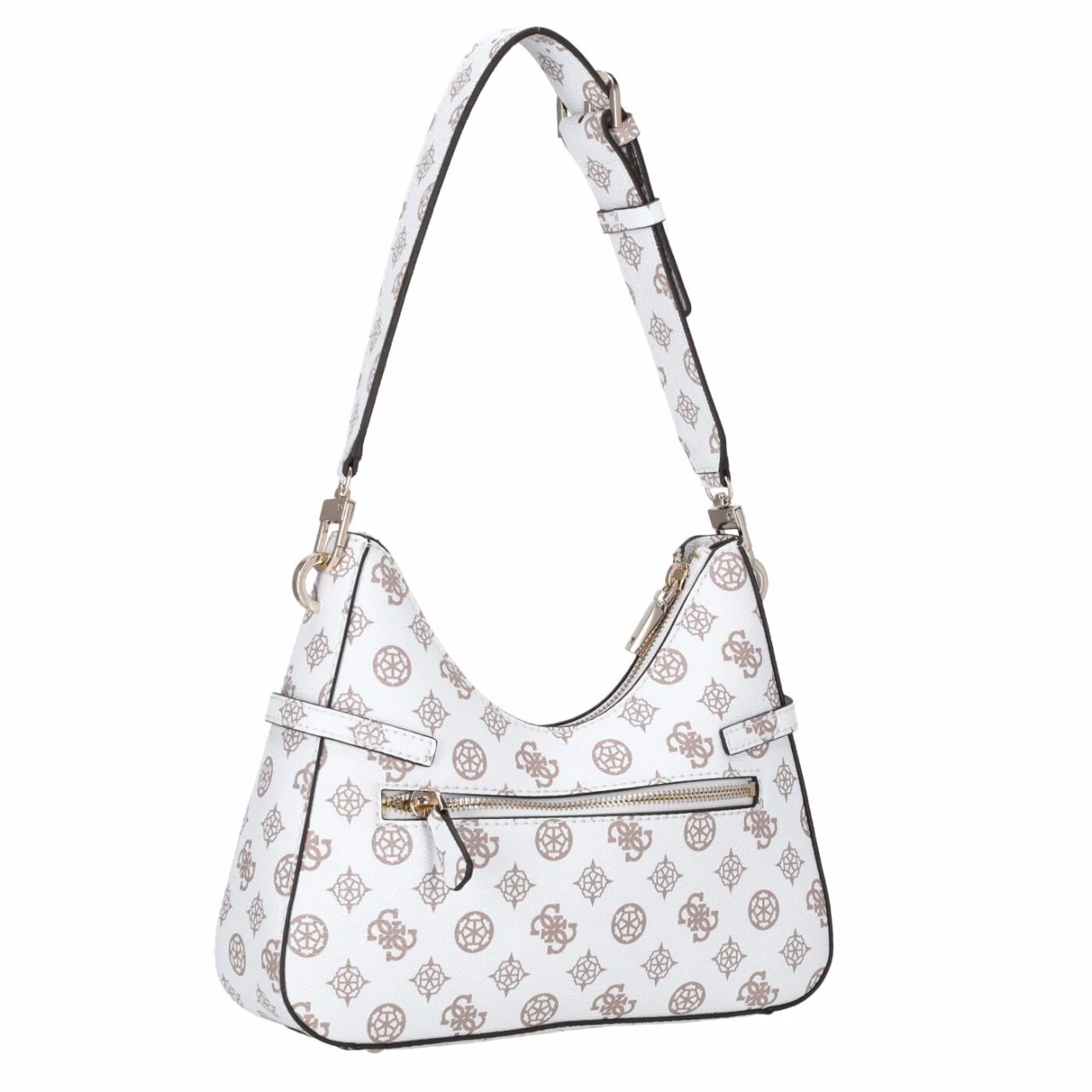 Guess Beuteltasche Loralee Hobo White Logo 10 Guess Beuteltasche Loralee Hobo White Logo – Bild 8