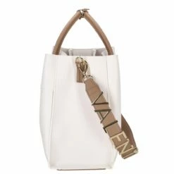 Valentino Kurzgriff Tasche Alexia Bianco/cuoio -Aufbewahrungstasche Geschäft 0 0865d7d3c21f4f6 1280x1280