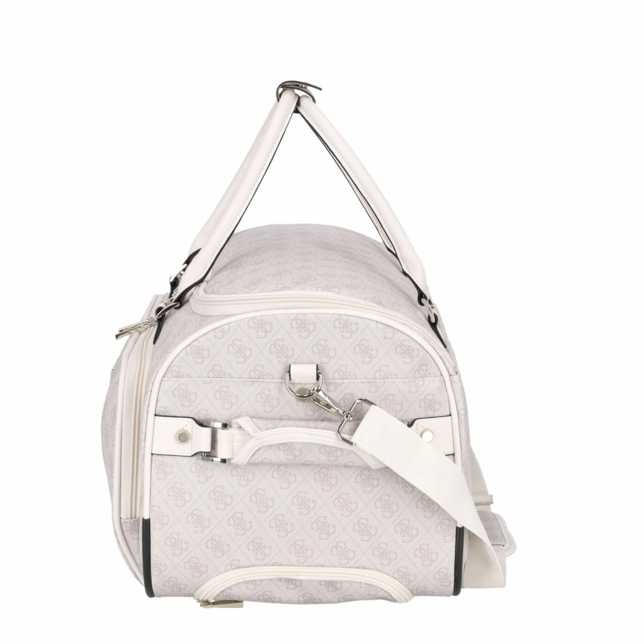 Guess Reisetasche Jesco Wheeled Duffel Dove 10 Guess Reisetasche Jesco Wheeled Duffel Dove – Bild 8