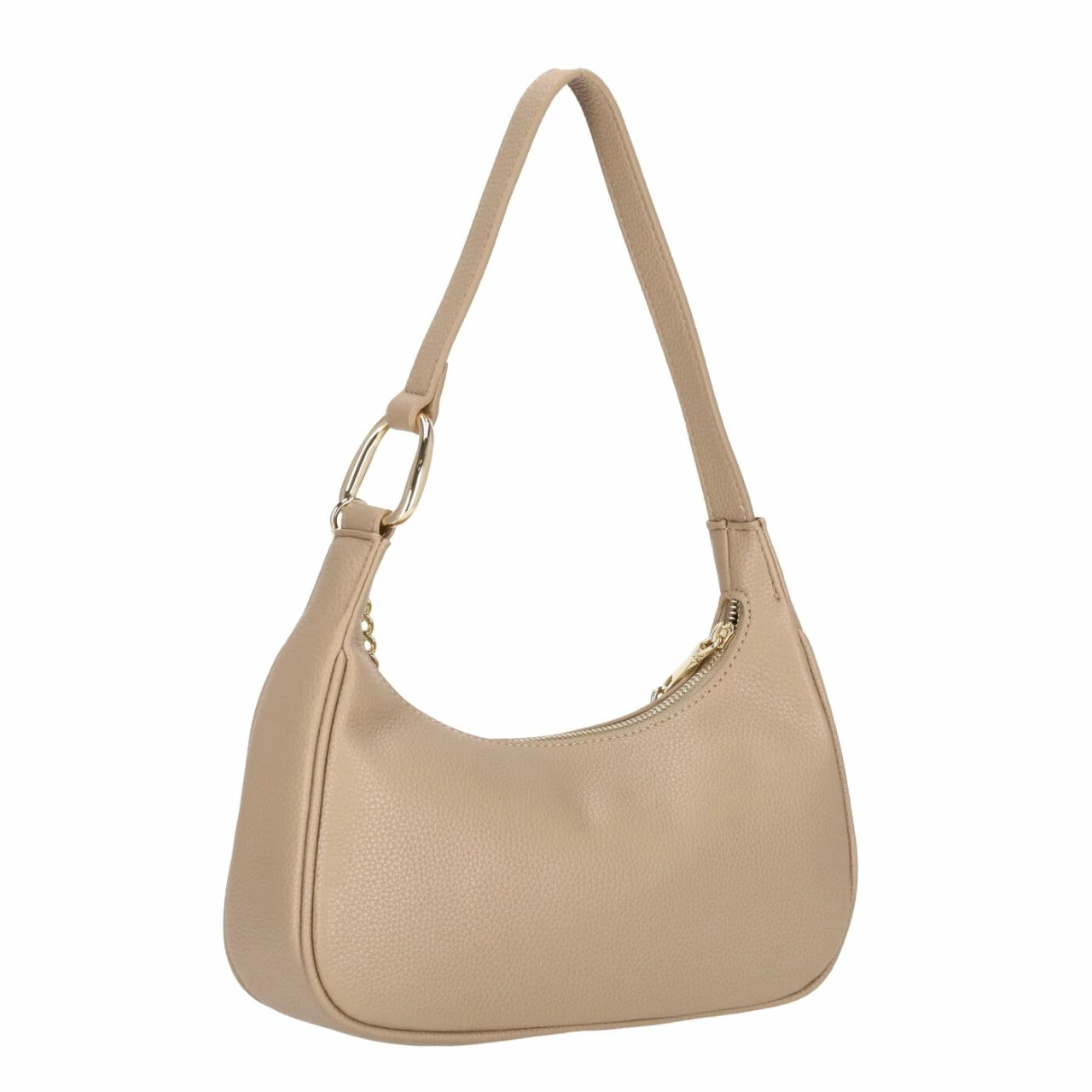 Seidenfelt Manufaktur Beuteltasche Svedala Shoulderbag Smooth Taupe/gold 10 Seidenfelt Manufaktur Beuteltasche Svedala Shoulderbag Smooth Taupe/gold – Bild 8