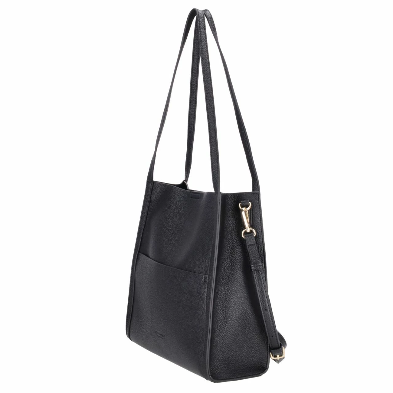 Seidenfelt Manufaktur Shopper Svedala Black/gold 10 Seidenfelt Manufaktur Shopper Svedala Black/gold – Bild 8