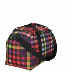 KENORADA Reisetasche Rainbow Duffle L 59l Muticolorcheck KR -Aufbewahrungstasche Geschäft 0 08 neu 3264794beb08f68 1280x1280
