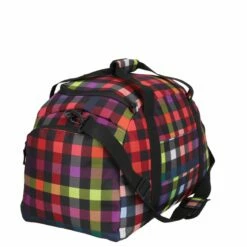 KENORADA Reisetasche Rainbow Duffle M 40l Muticolorcheck KR -Aufbewahrungstasche Geschäft 0 08 neu 3264794eb390e8b 1280x1280