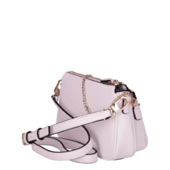 Guess Umhängetasche Noelle DBL Pouch Crossbody Light Rose -Aufbewahrungstasche Geschäft 0 0963f7f45c7fd44 1280x1280