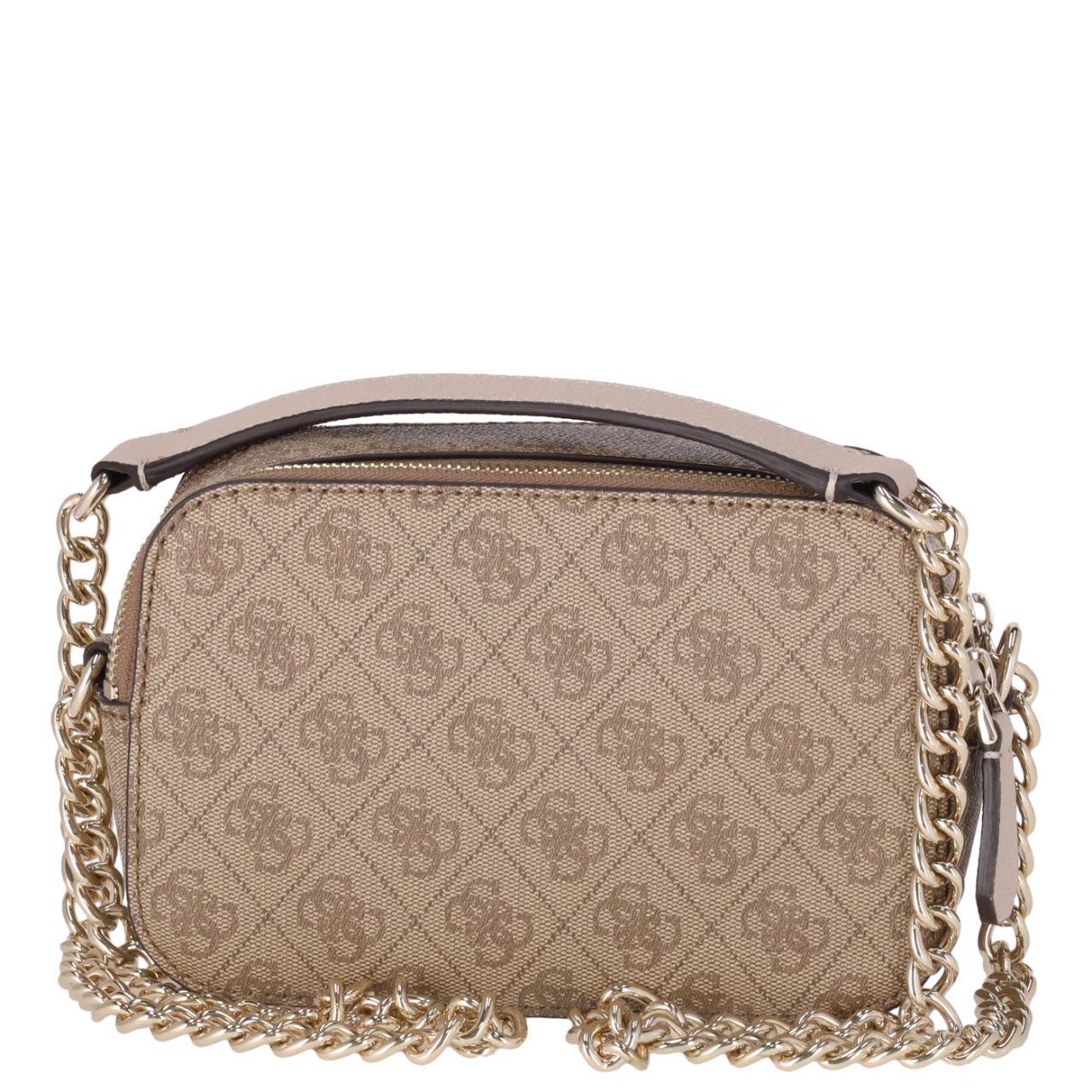 Guess Umhängetasche Noelle Crossbody Camerabag Latte Logo 11 Guess Umhängetasche Noelle Crossbody Camerabag Latte Logo – Bild 9