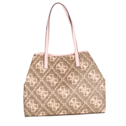 Guess Shopper Vikky Large Tote Latte Logo Pale Rose -Aufbewahrungstasche Geschäft 0 09640bb77872db9 1280x1280