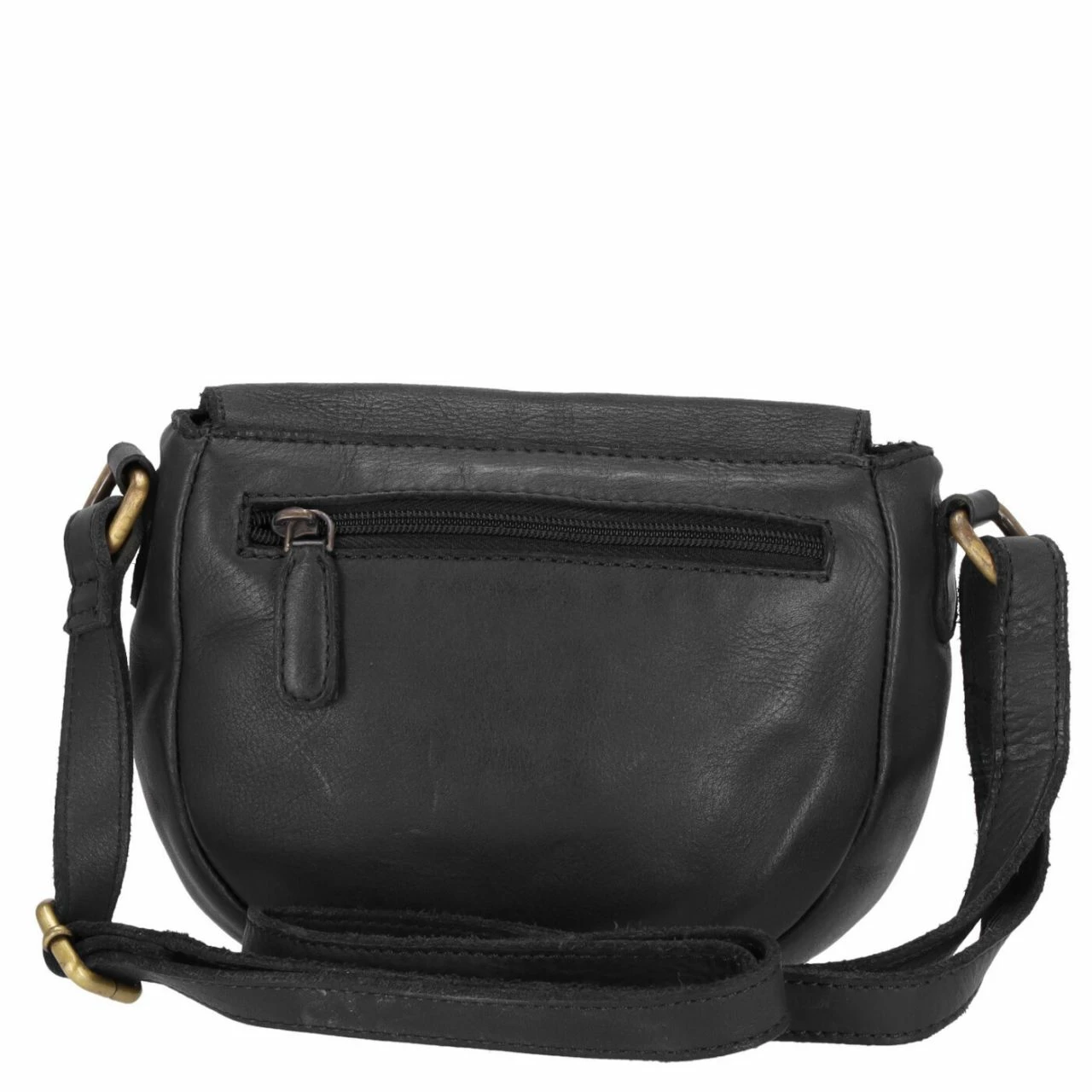 Sattlers & Co. Umhängetasche The Suave Safir Cross Flap Black 11 Sattlers & Co. Umhängetasche The Suave Safir Cross Flap Black – Bild 9