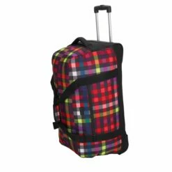 KENORADA Reisetasche Mit Rollen Rainbow Duffle L Multicolorcheck -Aufbewahrungstasche Geschäft 0 09647fda279d657 1280x1280