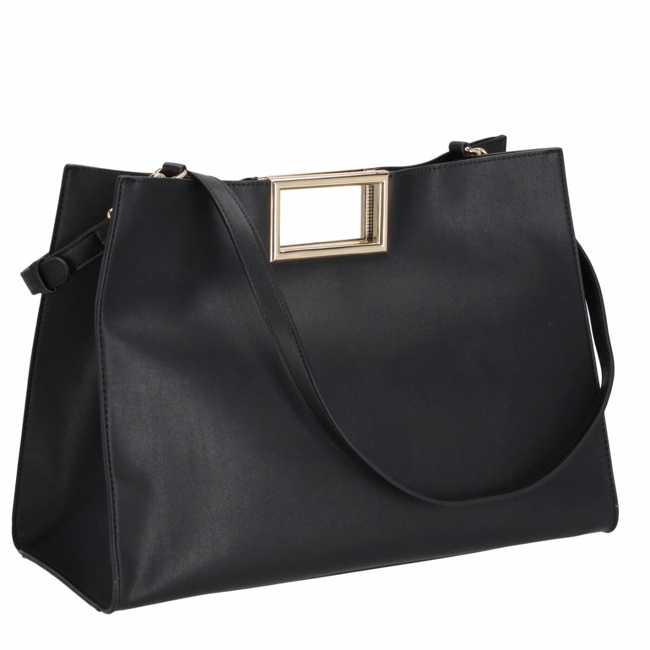 Seidenfelt Manufaktur Shopper Bjerre Black/gold 11 Seidenfelt Manufaktur Shopper Bjerre Black/gold – Bild 9