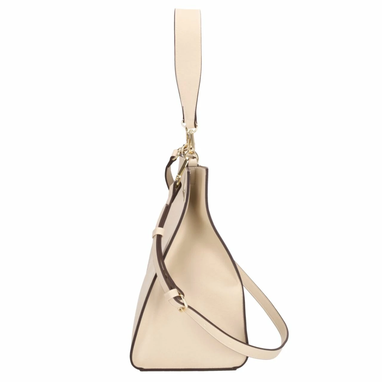 Seidenfelt Manufaktur Beuteltasche Bjerre Creamy Cloud/gold 11 Seidenfelt Manufaktur Beuteltasche Bjerre Creamy Cloud/gold – Bild 9