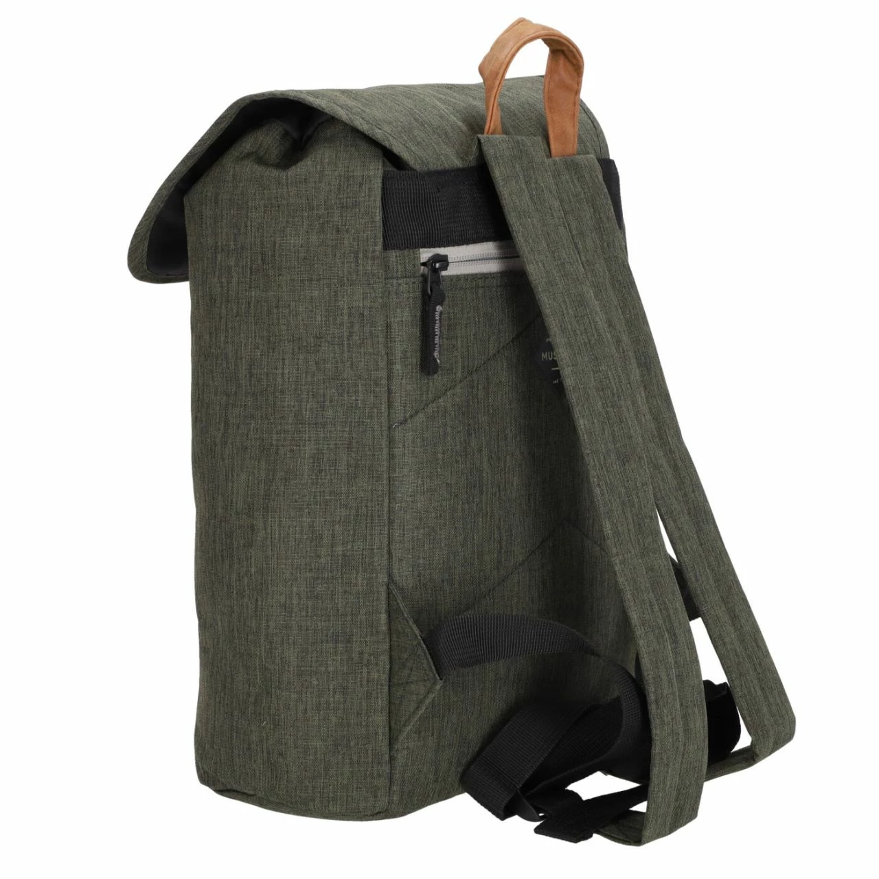 Mustang Rucksack Sevilla Backpack Flap Oliv 11 Mustang Rucksack Sevilla Backpack Flap Oliv – Bild 9