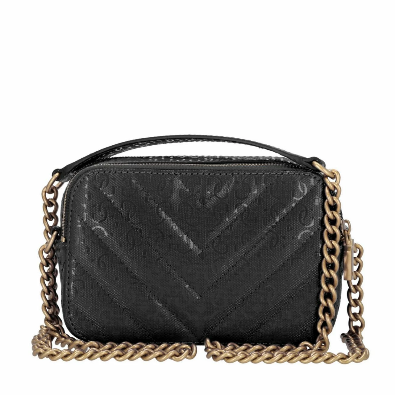 Guess Umhängetasche Jania Crossbody Camera Bag Black 11 Guess Umhängetasche Jania Crossbody Camera Bag Black – Bild 9