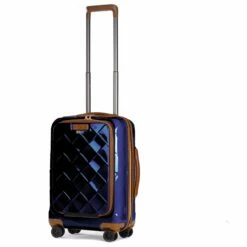STRATIC Reisetrolley Leather & More S Mit Vortasche 55cm Blue -Aufbewahrungstasche Geschäft 0 09656e5a87b137d 1280x1280