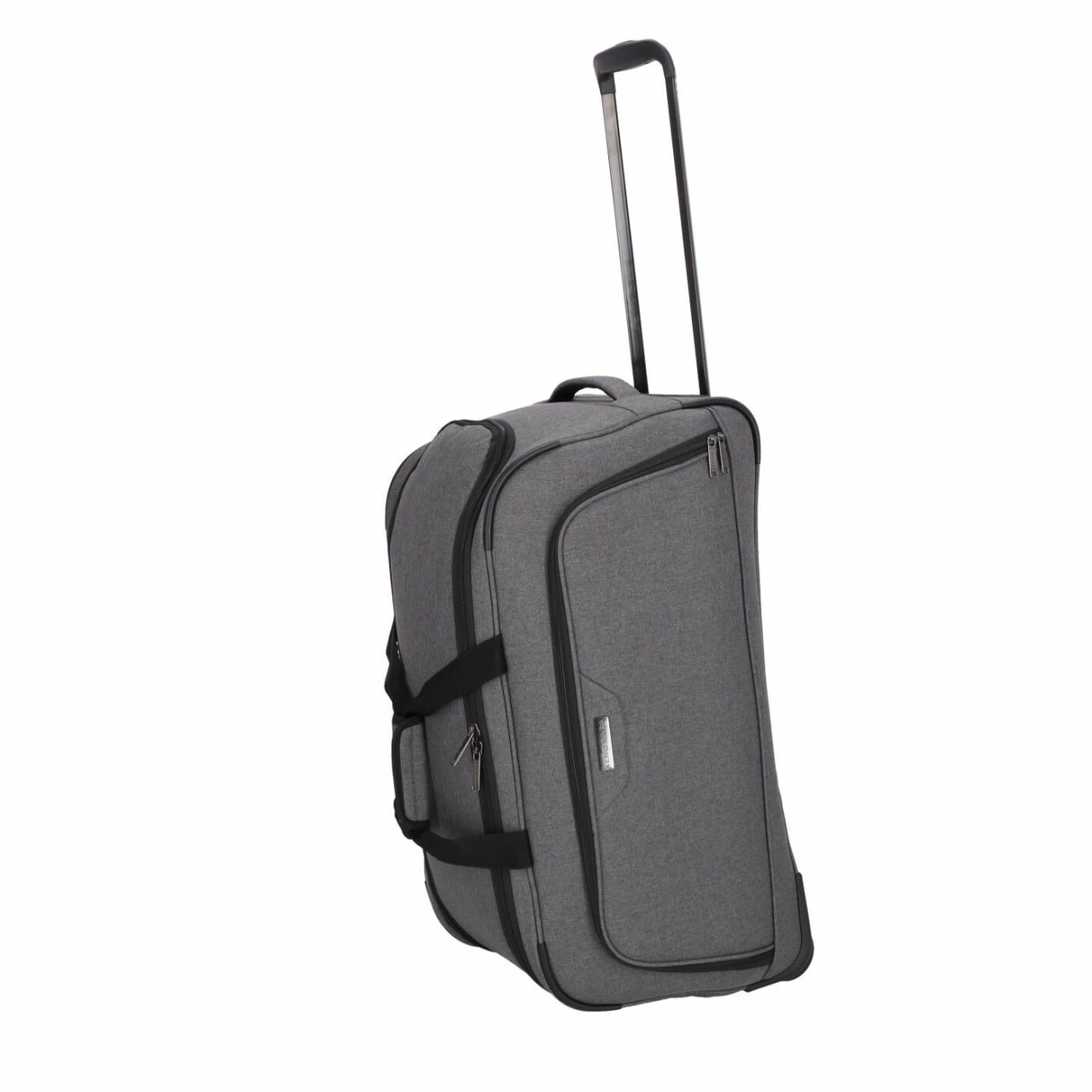 KENORADA Reisetasche Mit Rollen SoftLITE Duffle Wheel Grau Melange Anthrazit 11 KENORADA Reisetasche Mit Rollen SoftLITE Duffle Wheel Grau Melange Anthrazit – Bild 9