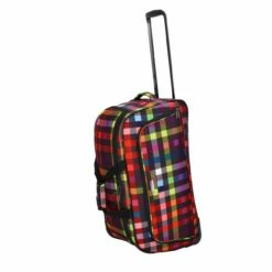 KENORADA Reisetasche Mit Rollen SoftLITE Duffle Wheel Multicolorcheck -Aufbewahrungstasche Geschäft 0 09657a3a705584d 1280x1280