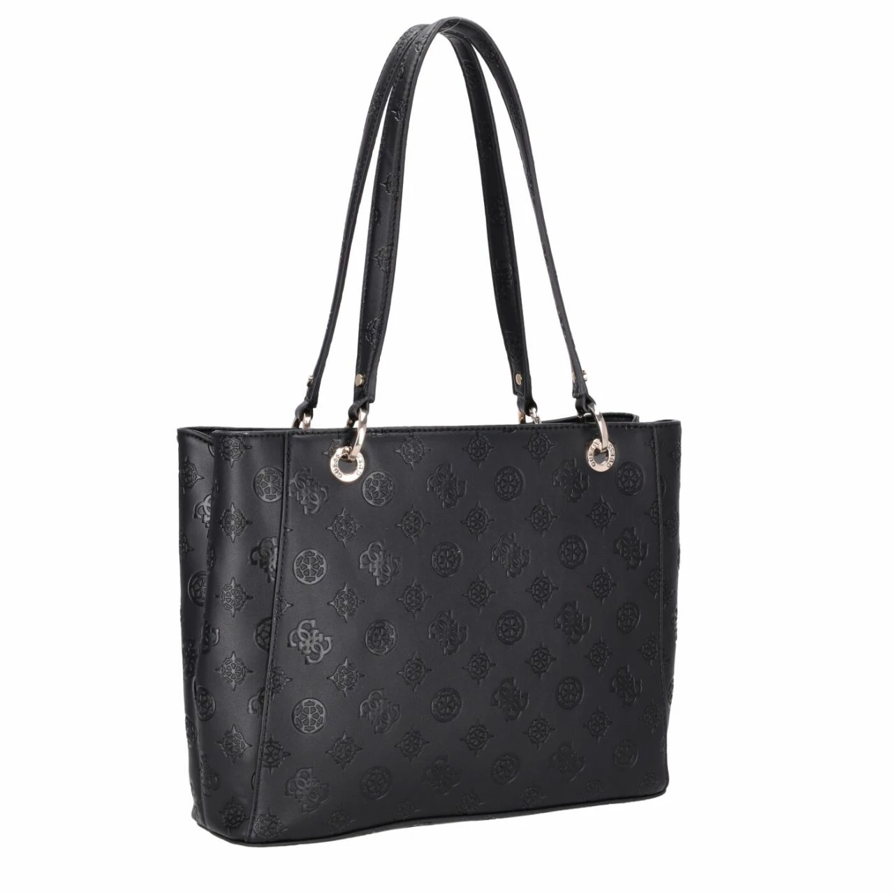Guess Shopper Jena Noel Tote Black Logo 11 Guess Shopper Jena Noel Tote Black Logo – Bild 9