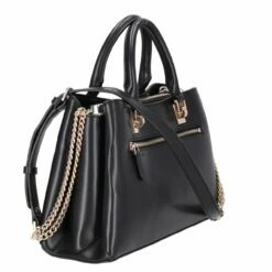 Guess Kurzgriff Tasche Eliette Logo Girlfriend Satchel Black -Aufbewahrungstasche Geschäft 0 0965c6b08947e7b 1280x1280