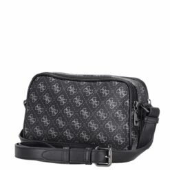 Guess Umhängetasche Torino Camera Bag 2 Zip Darkblack -Aufbewahrungstasche Geschäft 0 0965c6b0b1c7096 1280x1280