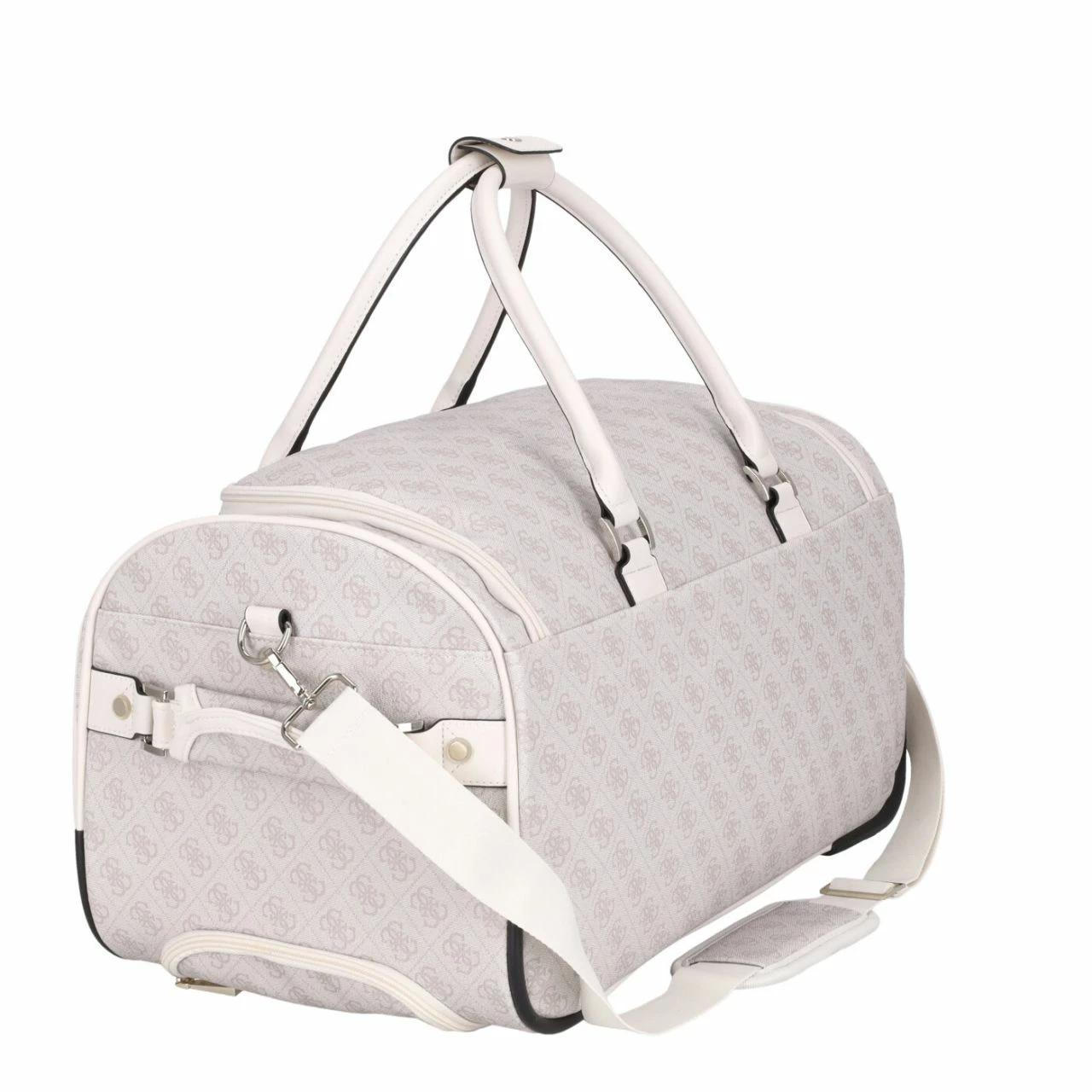 Guess Reisetasche Jesco Wheeled Duffel Dove 11 Guess Reisetasche Jesco Wheeled Duffel Dove – Bild 9