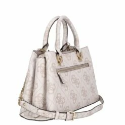Guess Kurzgriff Tasche Eliette Logo Girlfriend Satchel Dove Logo -Aufbewahrungstasche Geschäft 0 0965f8c7fe38988 1280x1280