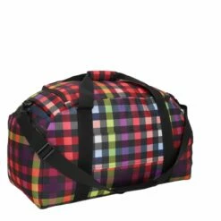 KENORADA Reisetasche Rainbow Duffle L 59l Muticolorcheck KR -Aufbewahrungstasche Geschäft 0 09 neu 3264794bedbb6e6 1280x1280