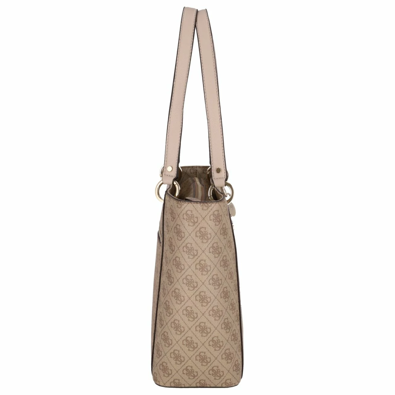 Guess Shopper Noelle Elite Tote Latte Logo 12 Guess Shopper Noelle Elite Tote Latte Logo – Bild 10
