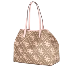 Guess Shopper Vikky Large Tote Latte Logo Pale Rose -Aufbewahrungstasche Geschäft 0 10640bb77ea529e 1280x1280
