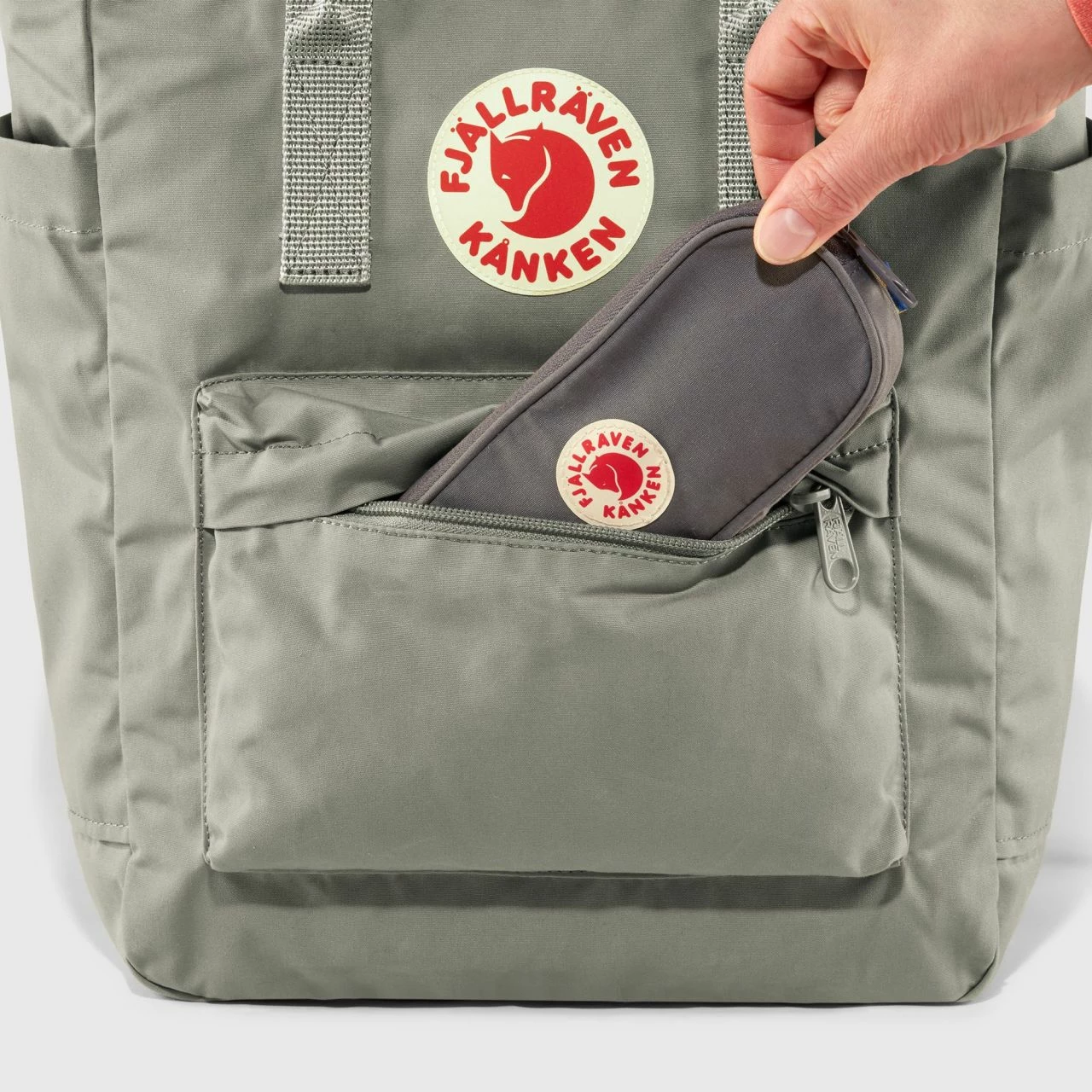 FJÄLLRÄVEN Fjällräven Rucksack Kanken Totepack 14l Ox Red 12 FJÄLLRÄVEN Fjällräven Rucksack Kanken Totepack 14l Ox Red – Bild 10