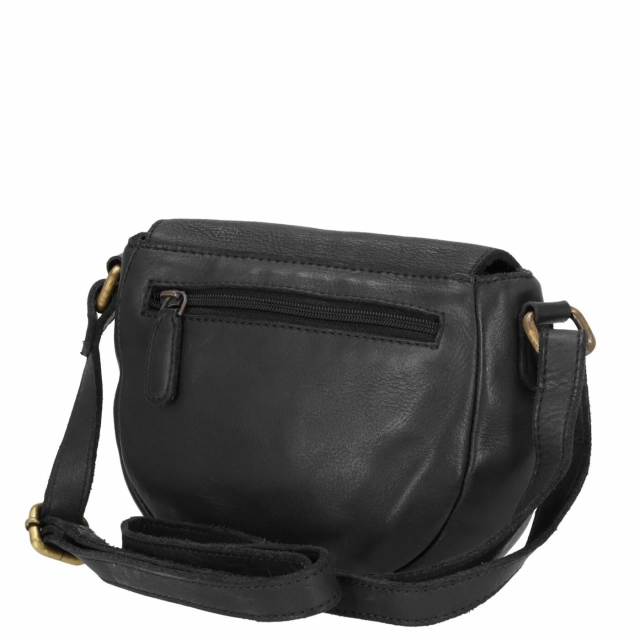 Sattlers & Co. Umhängetasche The Suave Safir Cross Flap Black 12 Sattlers & Co. Umhängetasche The Suave Safir Cross Flap Black – Bild 10