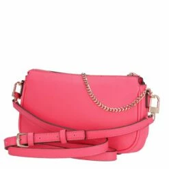 Guess Umhängetasche Noelle DBL Pouch Crossbody Magenta -Aufbewahrungstasche Geschäft 0 1064a5e828e0b1a 1280x1280