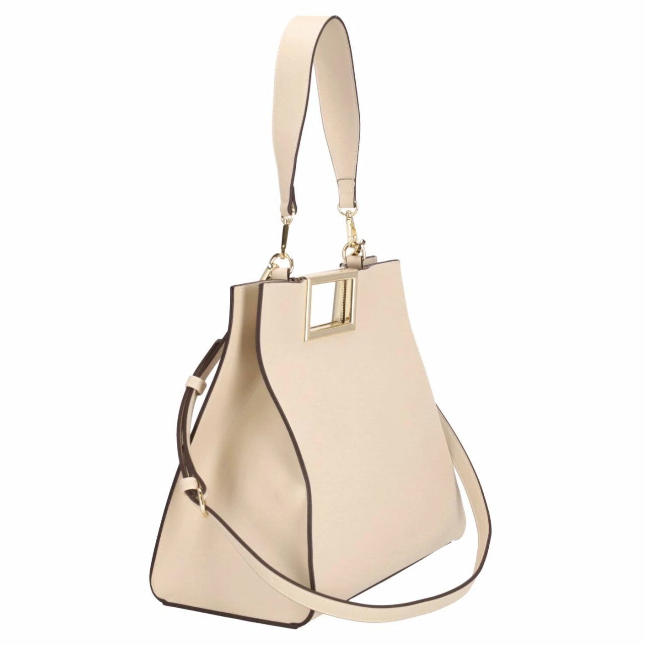 Seidenfelt Manufaktur Beuteltasche Bjerre Creamy Cloud/gold 12 Seidenfelt Manufaktur Beuteltasche Bjerre Creamy Cloud/gold – Bild 10