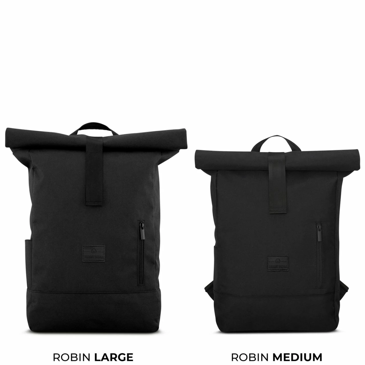 JOHNNY URBAN Rucksack Robin Rolltop Large Black 12 JOHNNY URBAN Rucksack Robin Rolltop Large Black – Bild 10