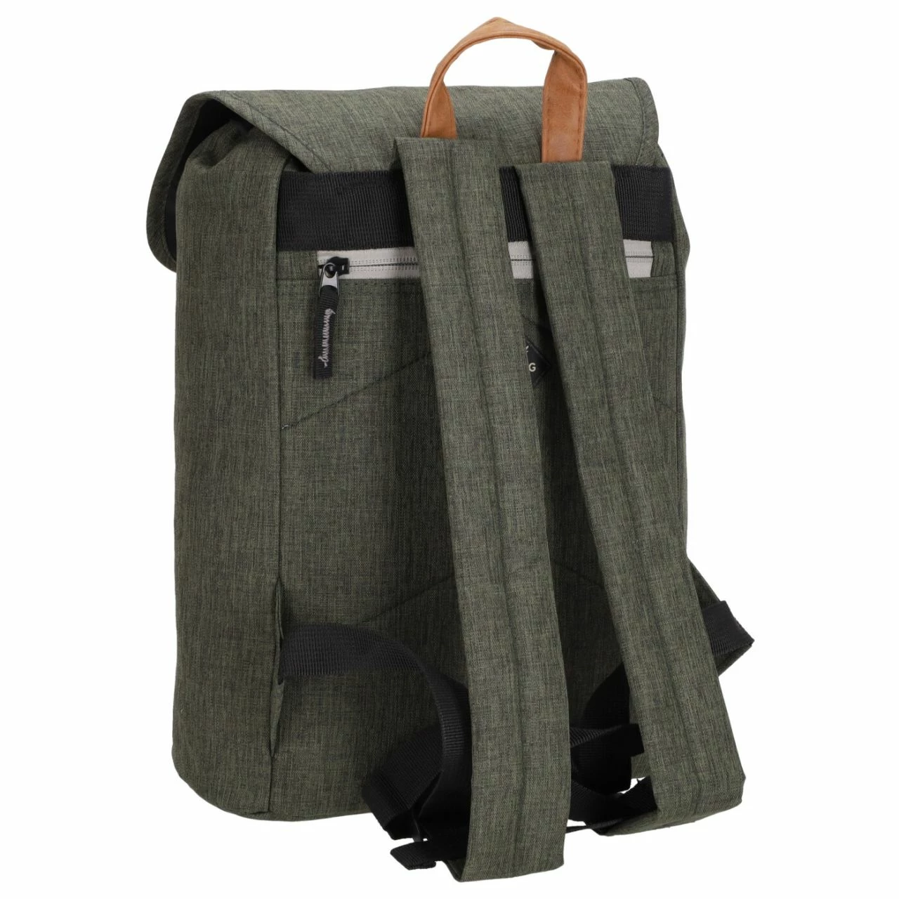 Mustang Rucksack Sevilla Backpack Flap Oliv 12 Mustang Rucksack Sevilla Backpack Flap Oliv – Bild 10