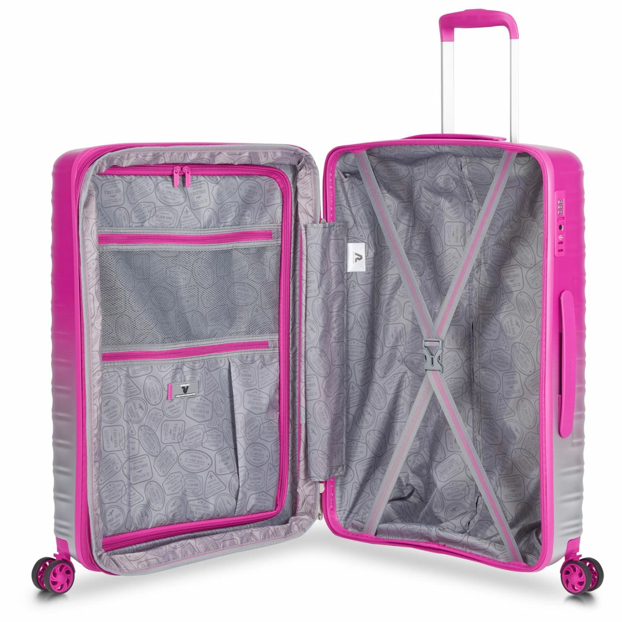 Roncato Reisetrolley Wave Grande M 65cm Magenta 12 Roncato Reisetrolley Wave Grande M 65cm Magenta – Bild 10