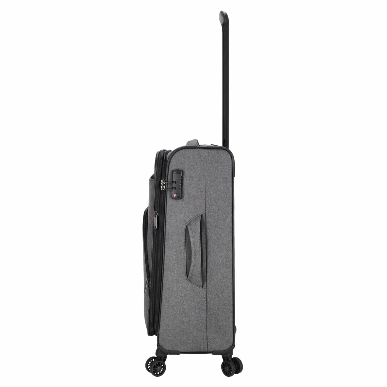 KENORADA Reisetrolley SoftLITE 4w M 67 Cm Grau Melange Anthrazit 12 KENORADA Reisetrolley SoftLITE 4w M 67 Cm Grau Melange Anthrazit – Bild 10