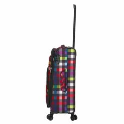 KENORADA Reisetrolley SoftLITE 4w M 67 Cm Multicolorcheck -Aufbewahrungstasche Geschäft 0 106567c54579a7b 1280x1280
