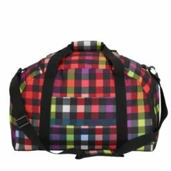 KENORADA Reisetasche Rainbow Duffle M 40l Muticolorcheck KR -Aufbewahrungstasche Geschäft 0 10 neu 3264794eb930560 1280x1280