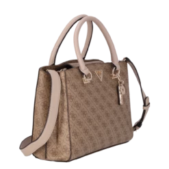 Guess Kurzgriff Tasche Noelle Girlfriend Satchel Latte Logo -Aufbewahrungstasche Geschäft 0 1163f7f74a928e8 1280x1280