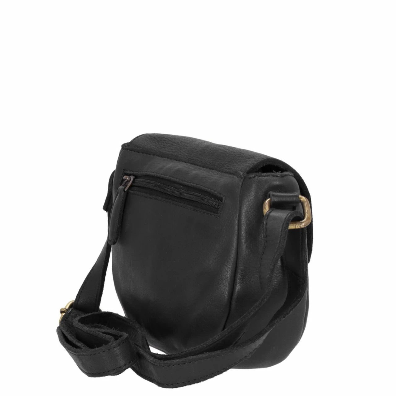 Sattlers & Co. Umhängetasche The Suave Safir Cross Flap Black 13 Sattlers & Co. Umhängetasche The Suave Safir Cross Flap Black – Bild 11