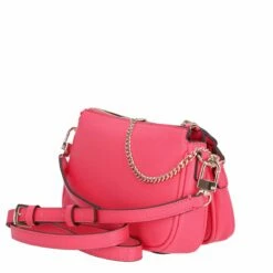 Guess Umhängetasche Noelle DBL Pouch Crossbody Magenta -Aufbewahrungstasche Geschäft 0 1164a5e82b848cf 1280x1280