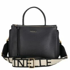 Coccinelle Kurzgriff Tasche Arlettis Signature Handbag Noir -Aufbewahrungstasche Geschäft 0 11655e8c9b8ca20 1280x1280