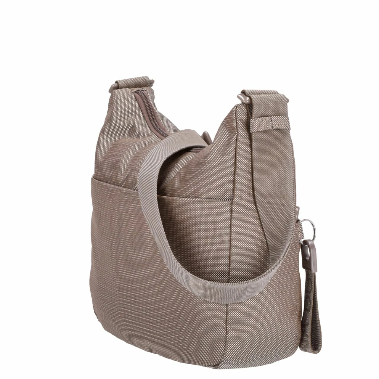Mandarina Duck Beuteltasche MD20 Hobo Taupe 13 Mandarina Duck Beuteltasche MD20 Hobo Taupe – Bild 11